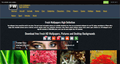 Desktop Screenshot of freshwallpapers.info