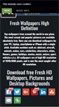 Mobile Screenshot of freshwallpapers.info